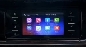 Màn hình giải trí Màn hình cảm ứng tích hợp hiển thị camera lùi